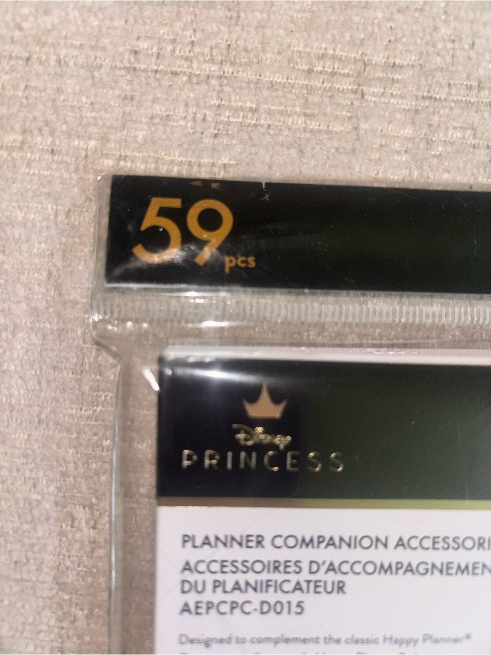 Happy Planner Disney Princess Once Upon a Time Planner Companion 59 Pieces NIP - Picture 6 of 9